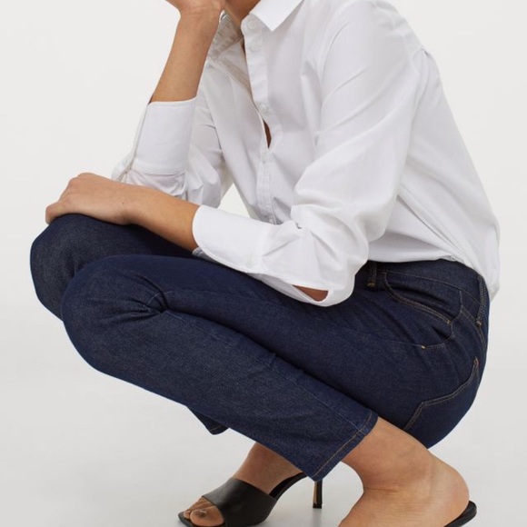 Jeans in washed stretch denim - Picture 3 of 4